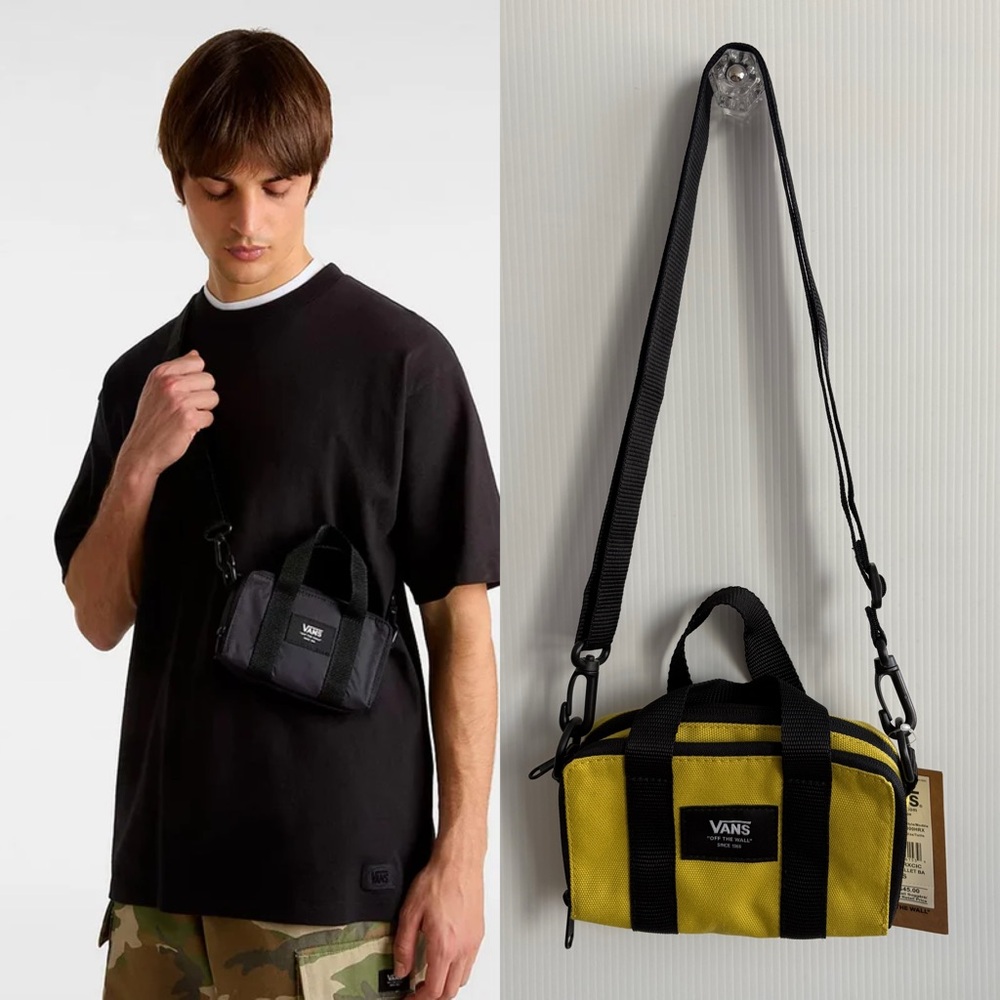 NEW Vans Block Wallet- Yellow